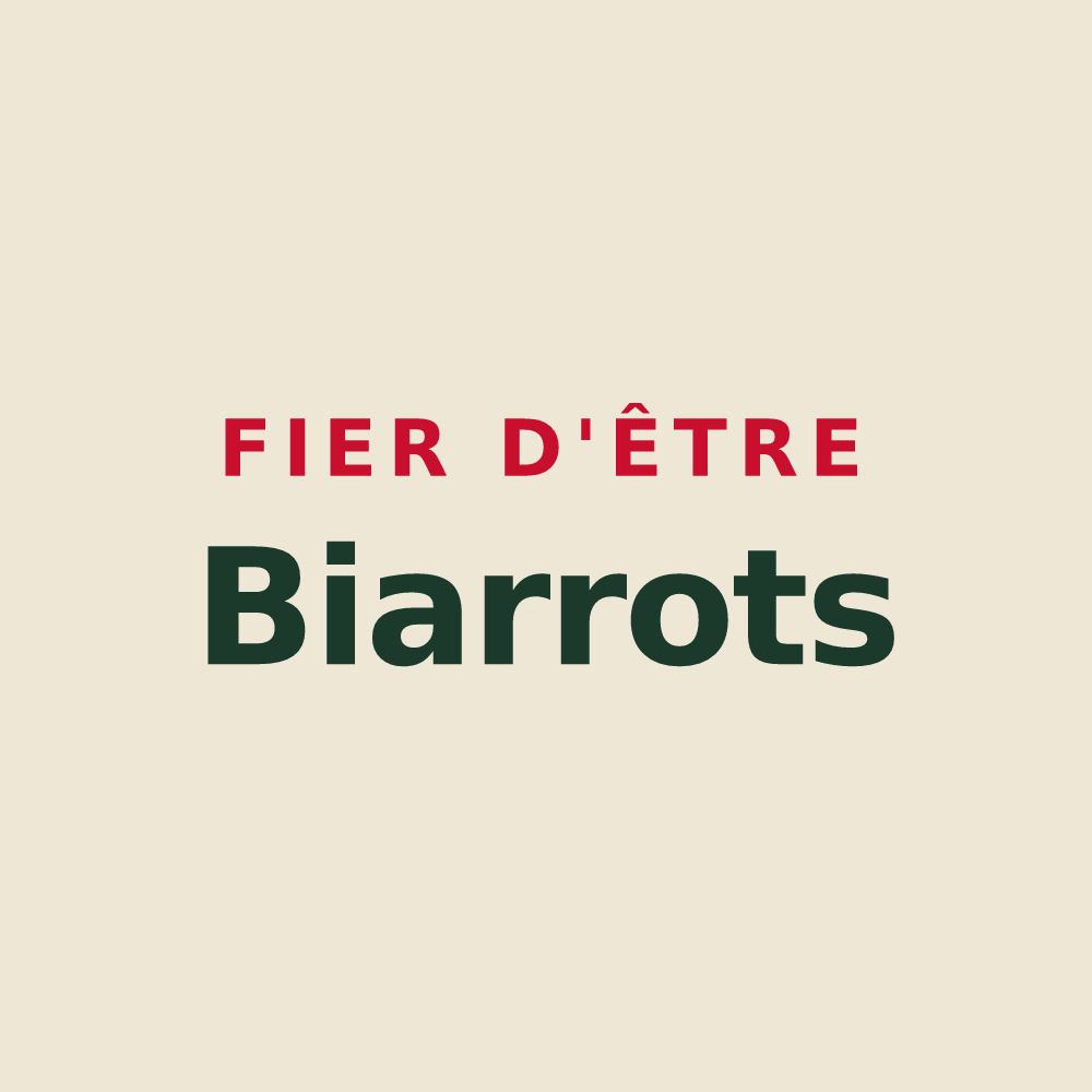 Tote bag « Fier d'être Biarrots » — design pour Biarritz