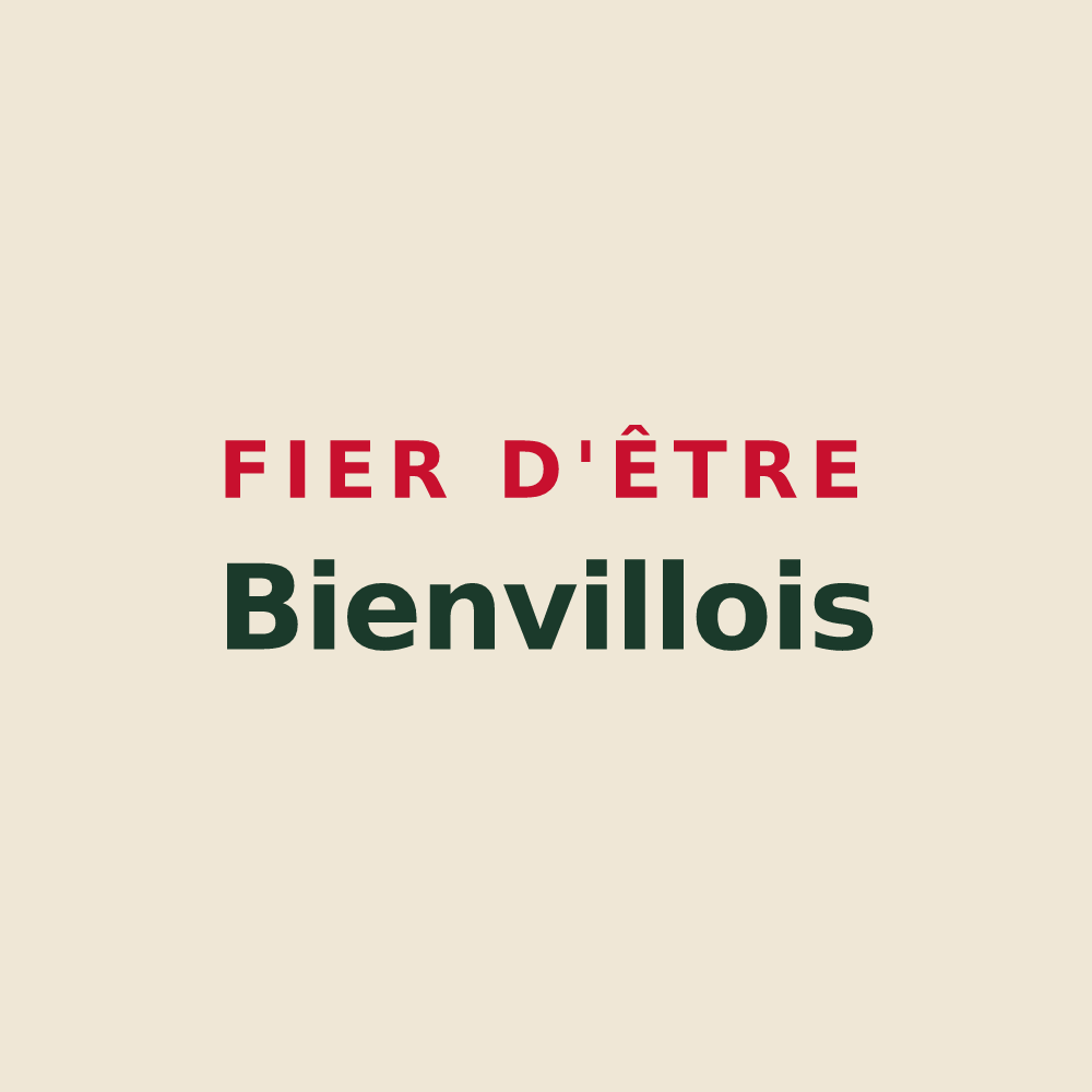 Tote bag « Fier d'être Bienvillois » — design pour Bienville