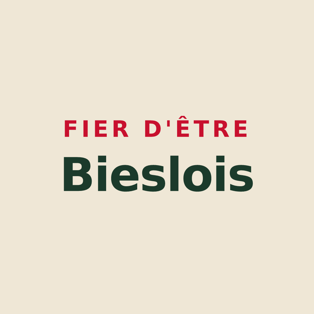Tote bag « Fier d'être Bieslois » — design pour Biesles