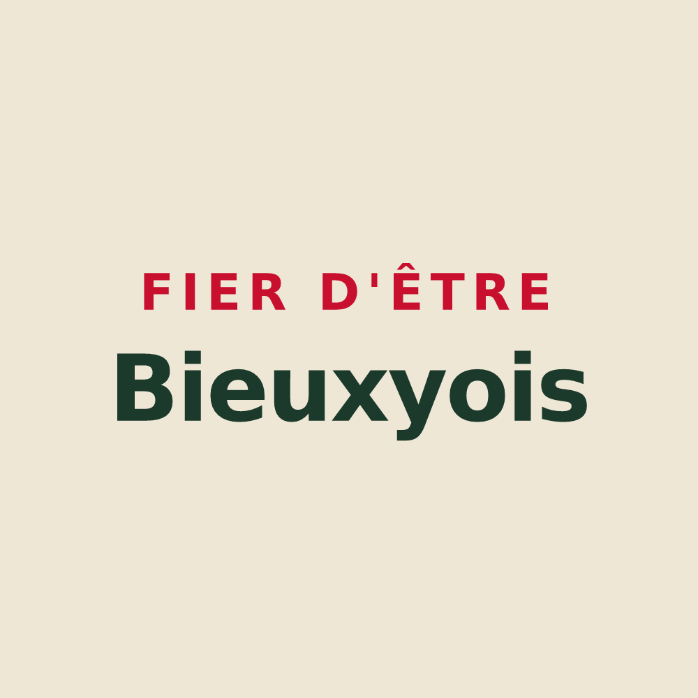 Tote bag « Fier d'être Bieuxyois » — design pour Bieuxy