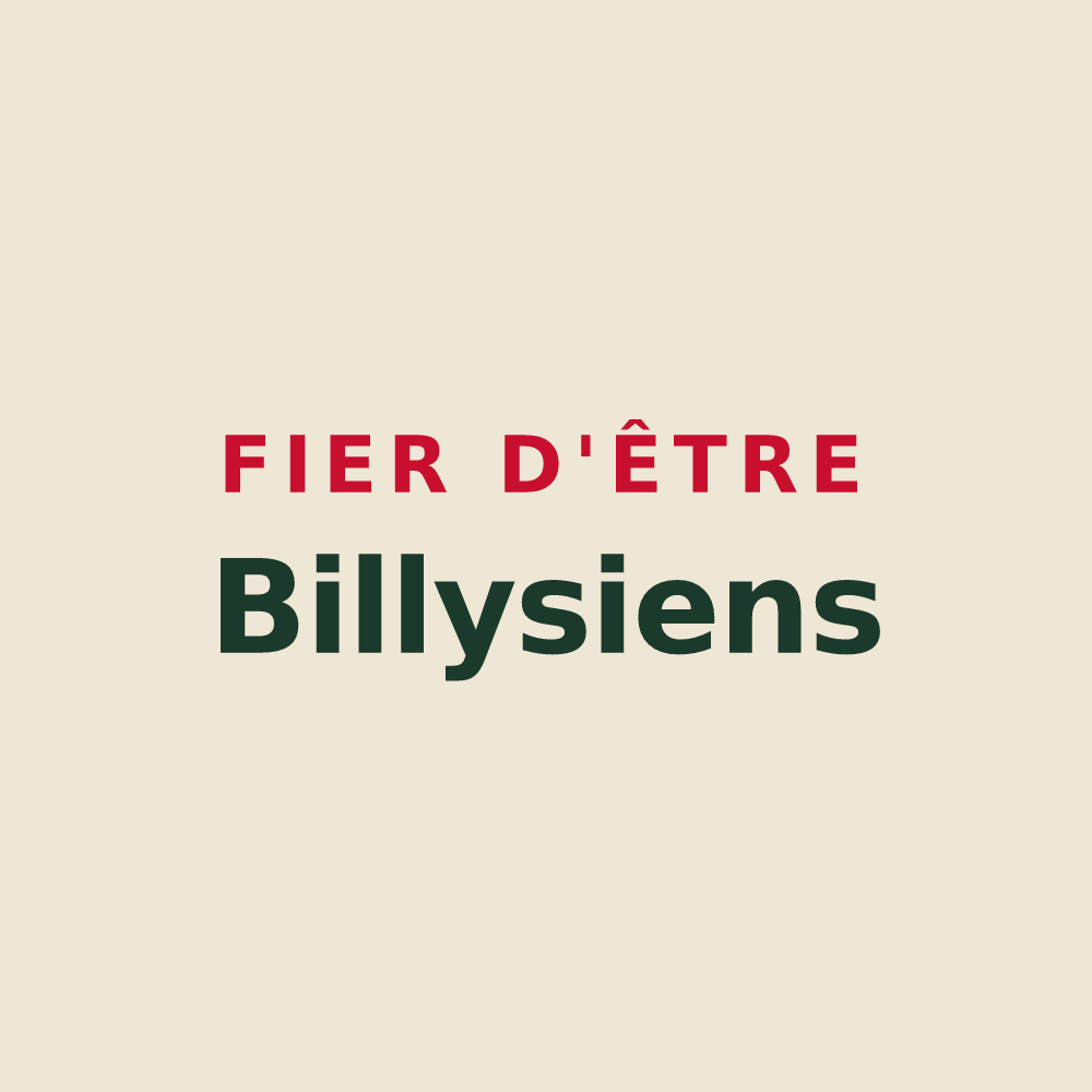 Tote bag « Fier d'être Billysiens » — design pour Billy-Montigny