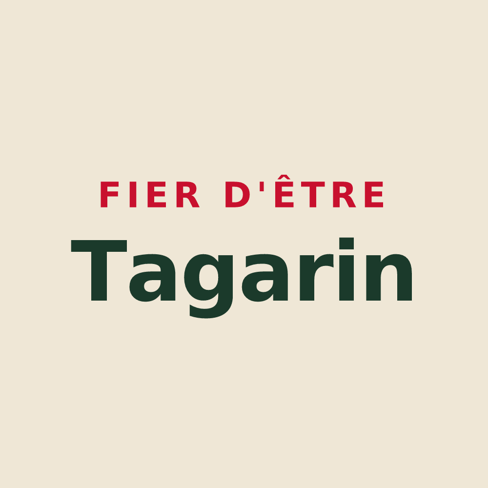 Tote bag « Fier d'être Tagarin » — design pour Binic-Étables-sur-Mer