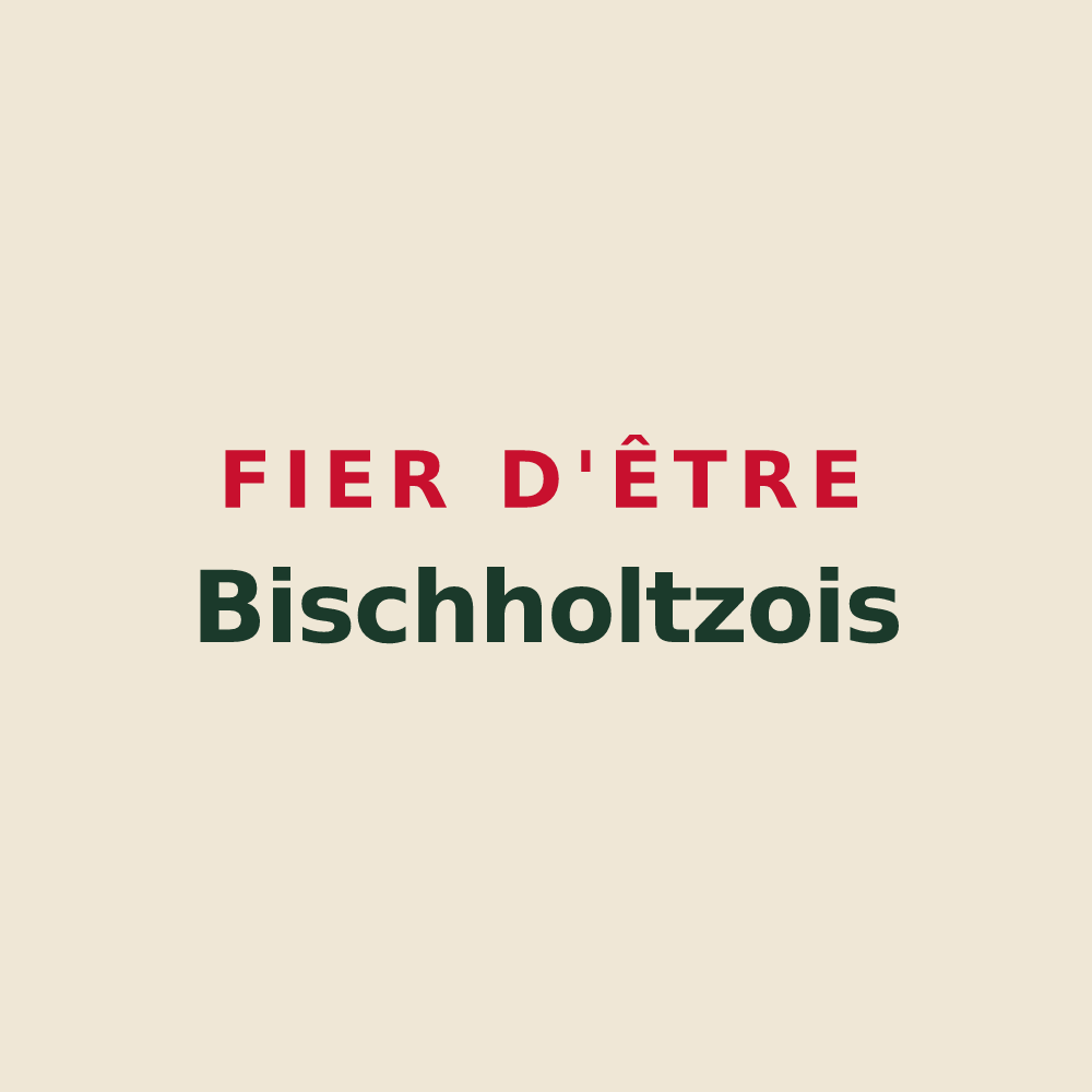 Tote bag « Fier d'être Bischholtzois » — design pour Bischholtz