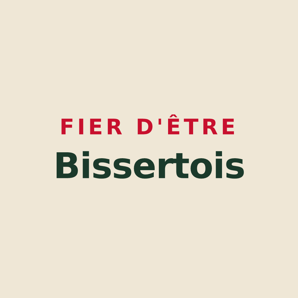 Tote bag « Fier d'être Bissertois » — design pour Bissert