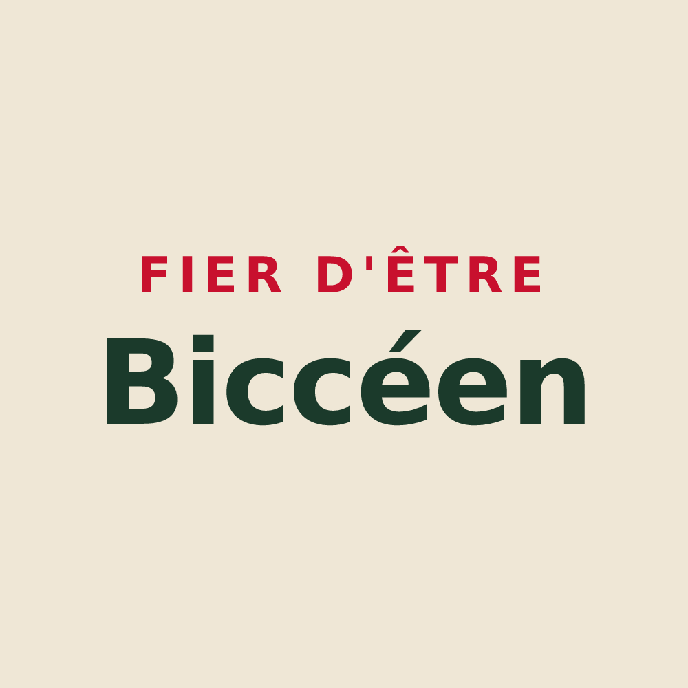 Tote bag « Fier d'être Biccéen » — design pour Bissey-la-Côte