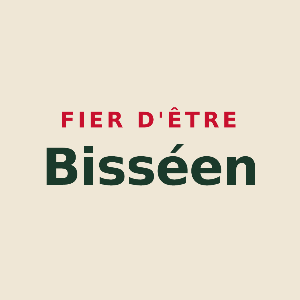 Tote bag « Fier d'être Bisséen » — design pour Bissey-la-Pierre