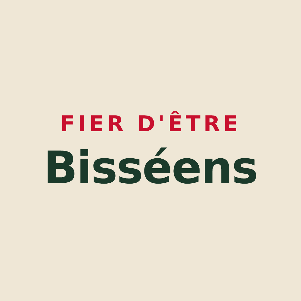 Tote bag « Fier d'être Bisséens » — design pour Bissey-sous-Cruchaud
