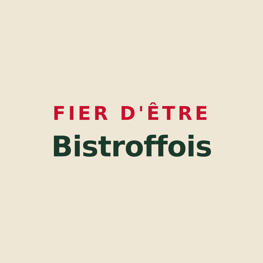 Tote bag « Fier d'être Bistroffois » — design pour Bistroff