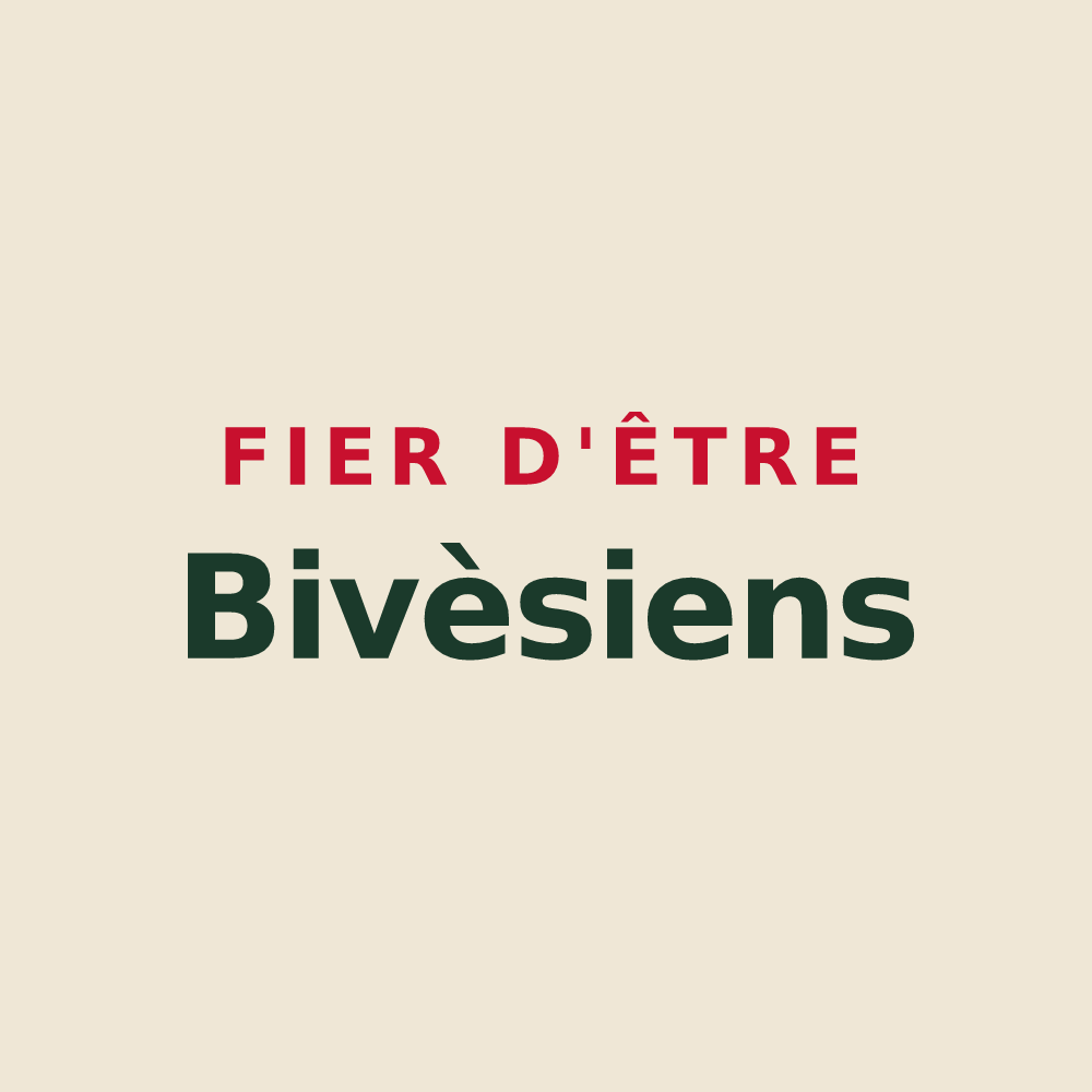 Tote bag « Fier d'être Bivèsiens » — design pour Bivès