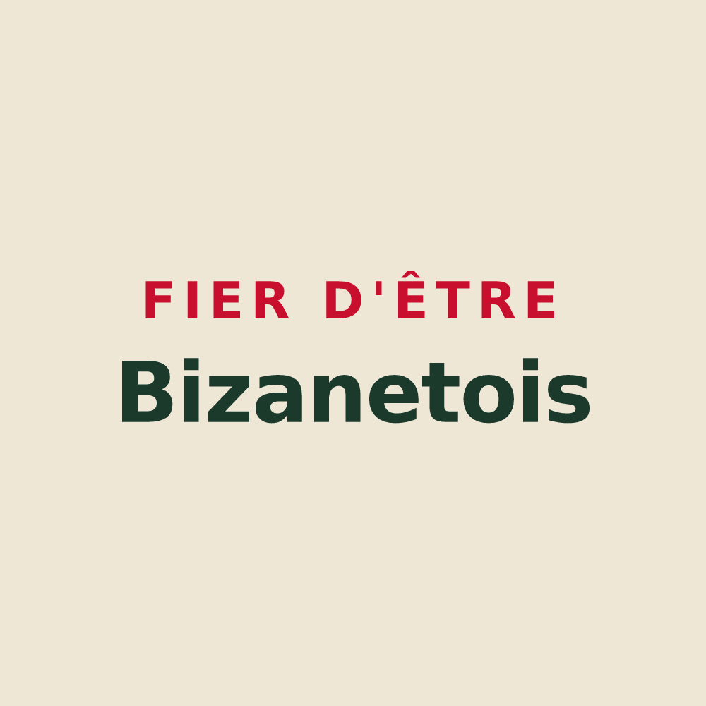 Tote bag « Fier d'être Bizanetois » — design pour Bizanet