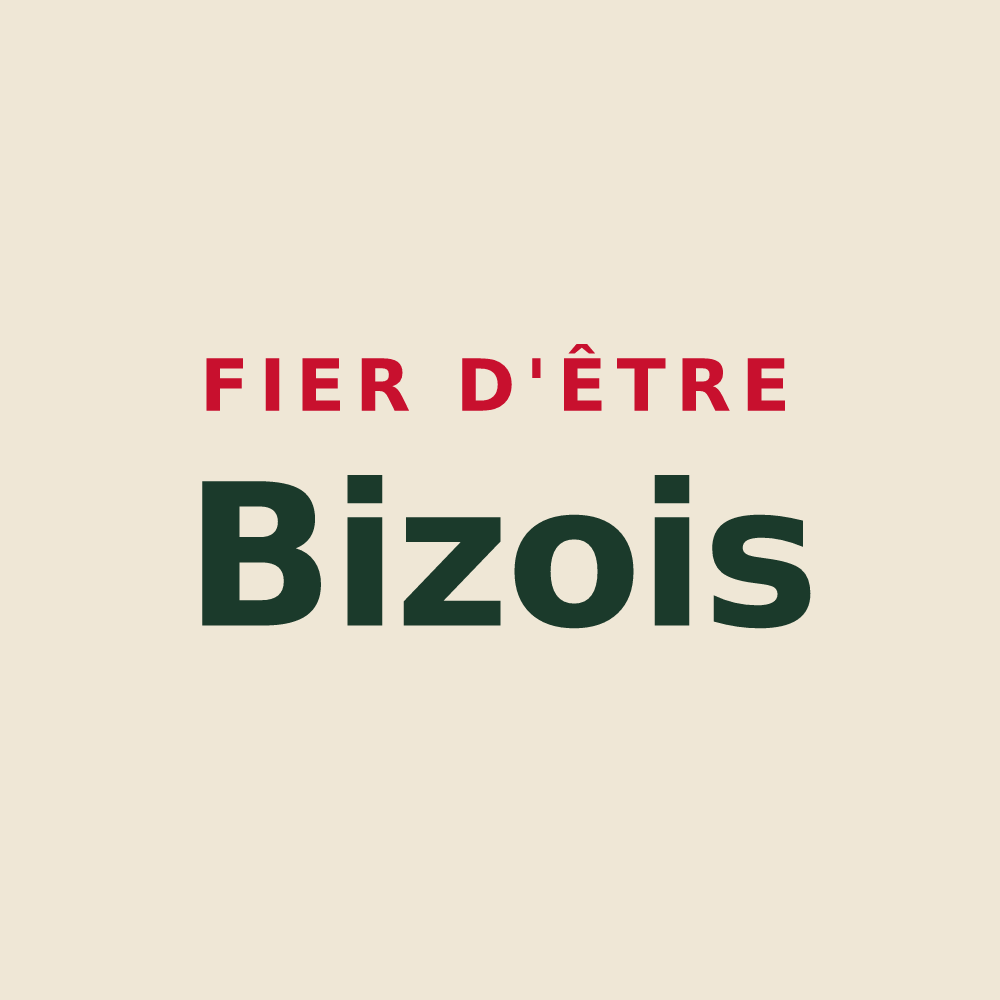 Tote bag « Fier d'être Bizois » — design pour Bize