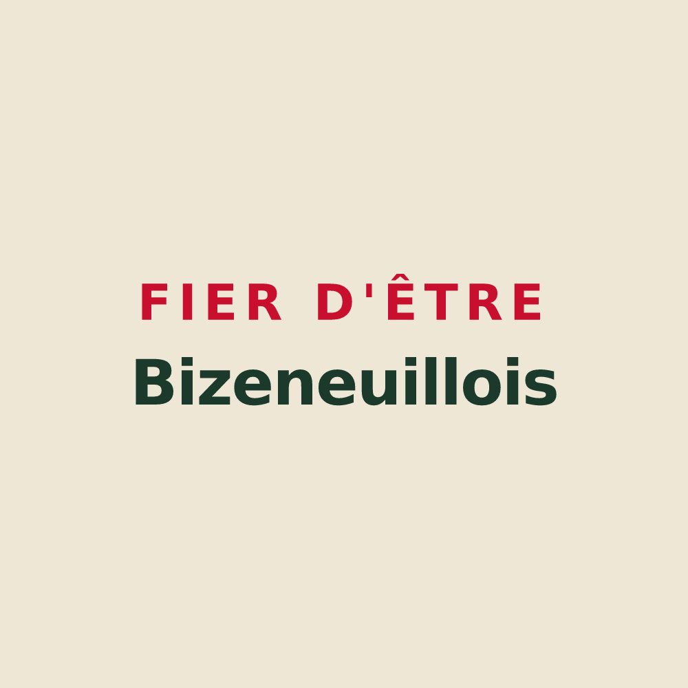 Tote bag « Fier d'être Bizeneuillois » — design pour Bizeneuille