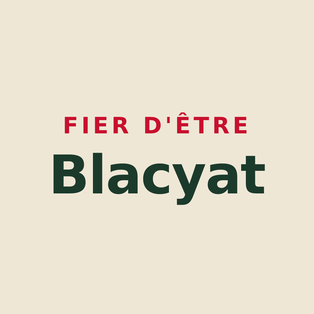 Tote bag « Fier d'être Blacyat » — design pour Blacy