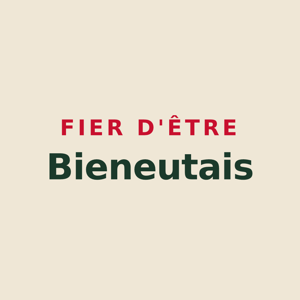 Tote bag « Fier d'être Bieneutais » — design pour Blanot