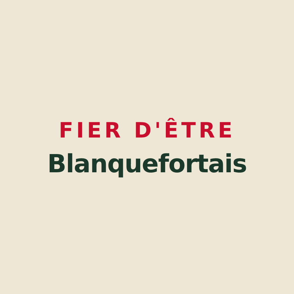 Tote bag « Fier d'être Blanquefortais » — design pour Blanquefort