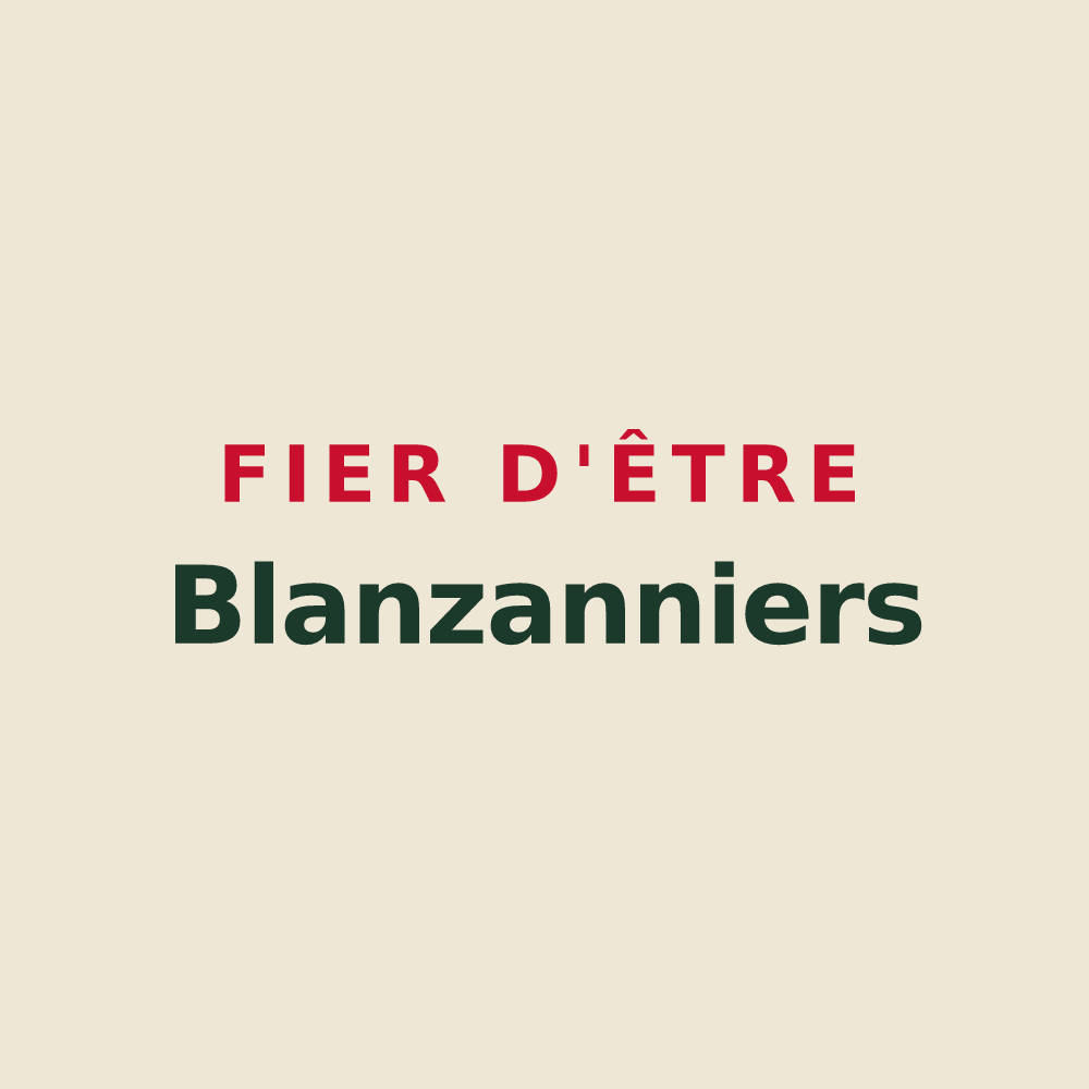 Tote bag « Fier d'être Blanzanniers » — design pour Blanzac