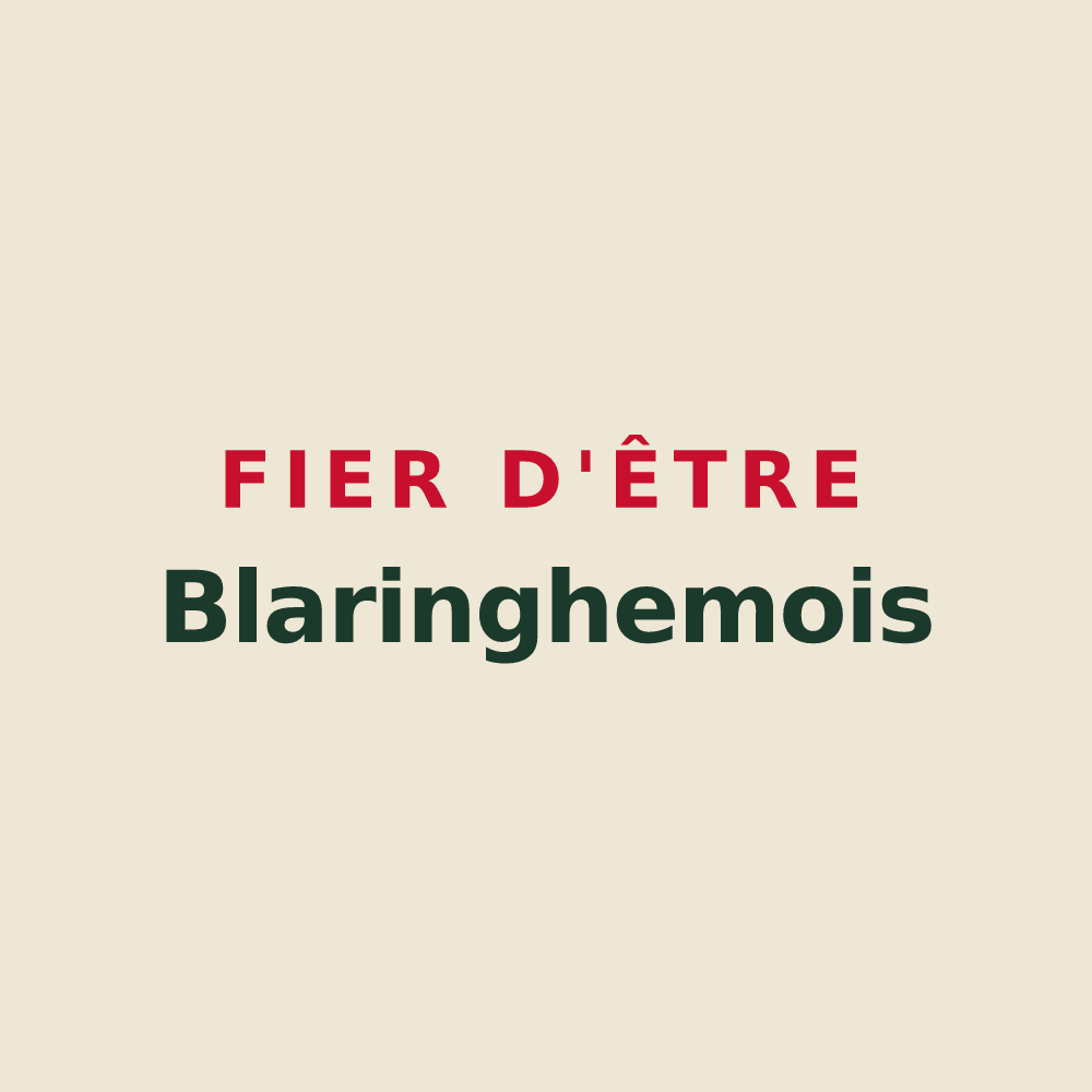 Tote bag « Fier d'être Blaringhemois » — design pour Blaringhem