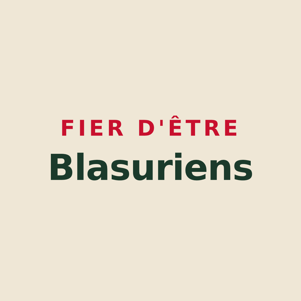Tote bag « Fier d'être Blasuriens » — design pour Blaru