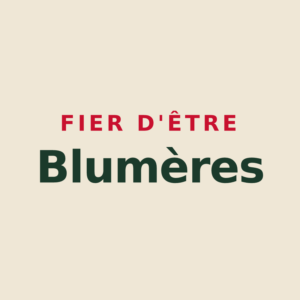 Tote bag « Fier d'être Blumères » — design pour Blémerey