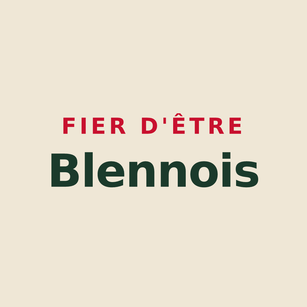 Tote bag « Fier d'être Blennois » — design pour Blennes