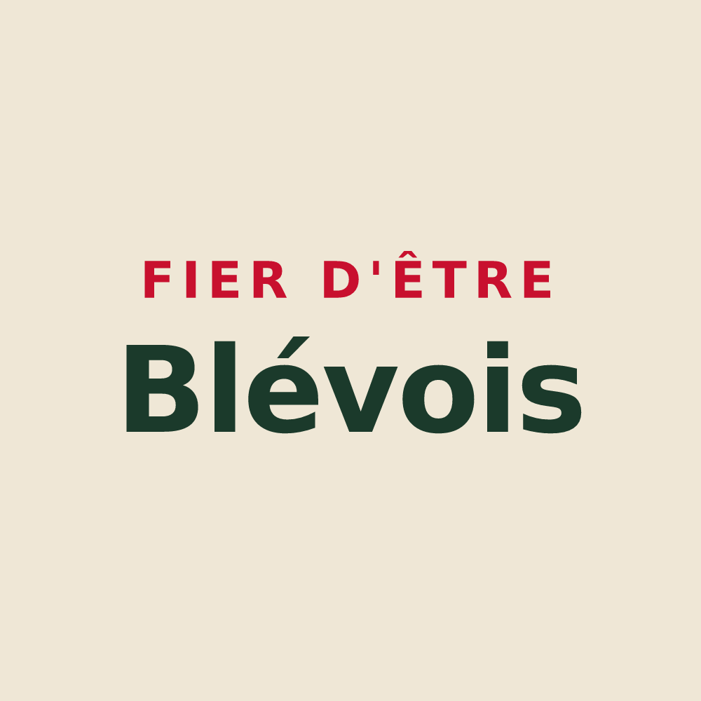 Tote bag « Fier d'être Blévois » — design pour Blèves