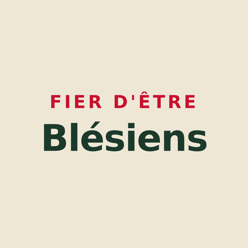 Tote bag « Fier d'être Blésiens » — design pour Blois-sur-Seille