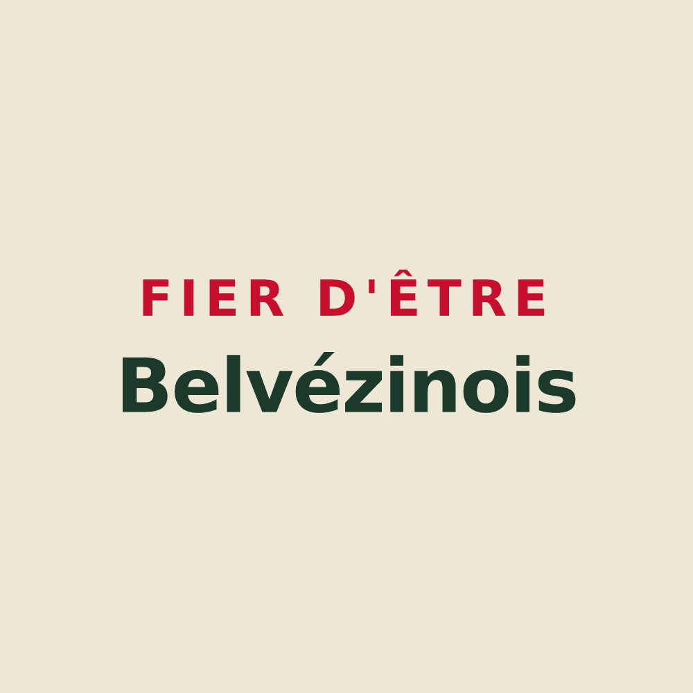 Tote bag « Fier d'être Belvézinois » — design pour Boeil-Bezing