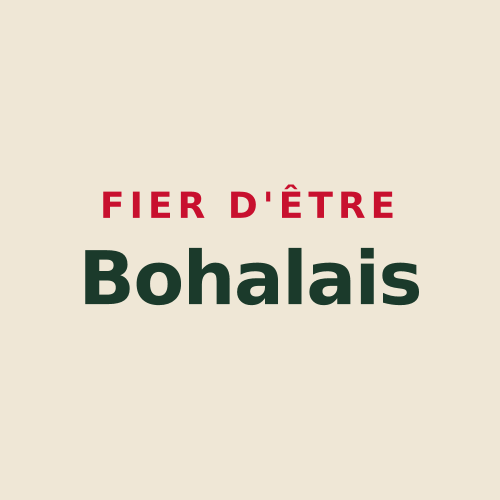 Tote bag « Fier d'être Bohalais » — design pour Bohal