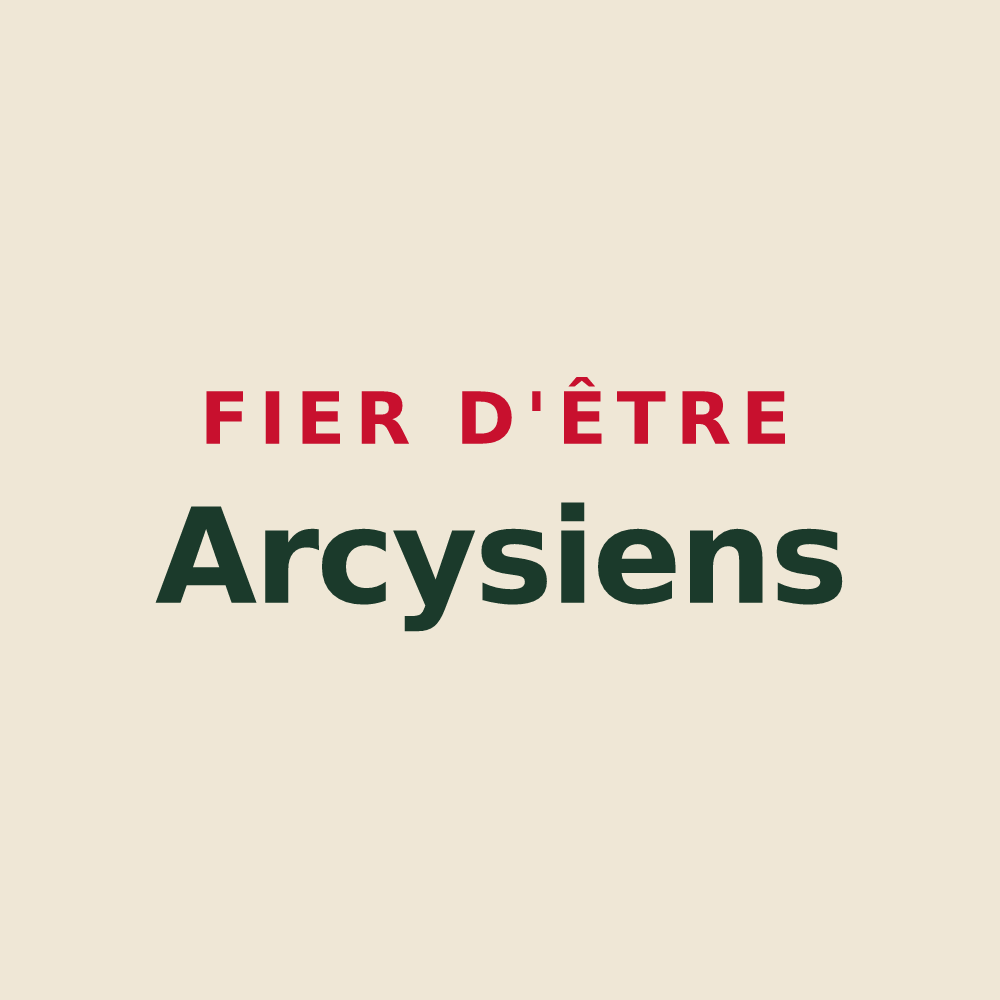 Tote bag « Fier d'être Arcysiens » — design pour Bois-d'Arcy