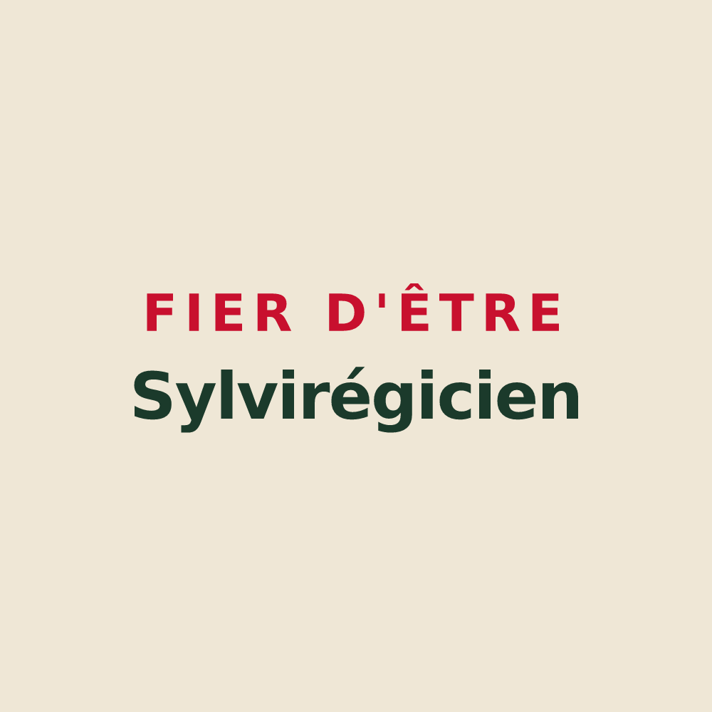 Tote bag « Fier d'être Sylvirégicien » — design pour Bois-le-Roi
