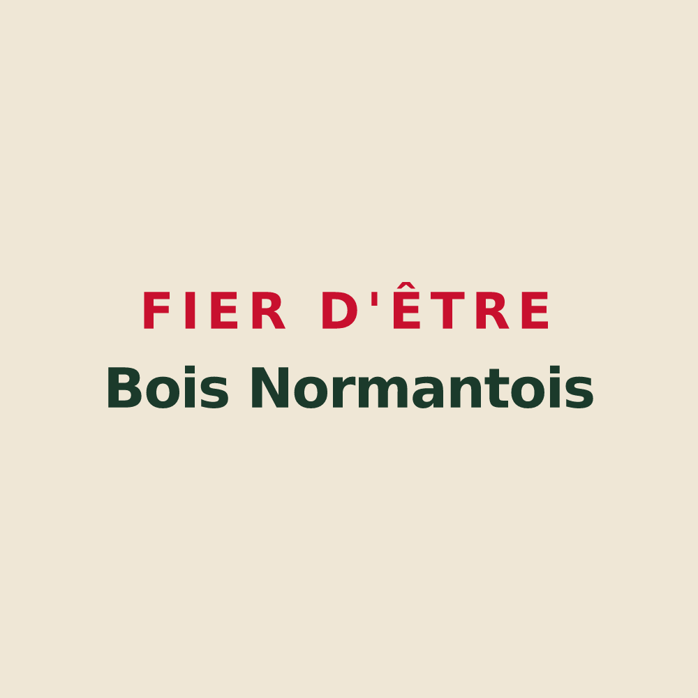 Tote bag « Fier d'être Bois Normantois » — design pour Bois-Normand-près-Lyre