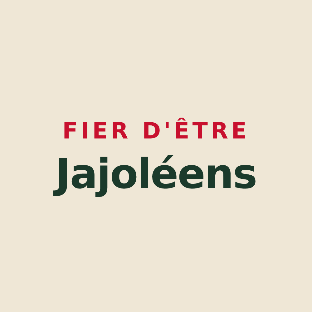 Tote bag « Fier d'être Jajoléens » — design pour Boischampré