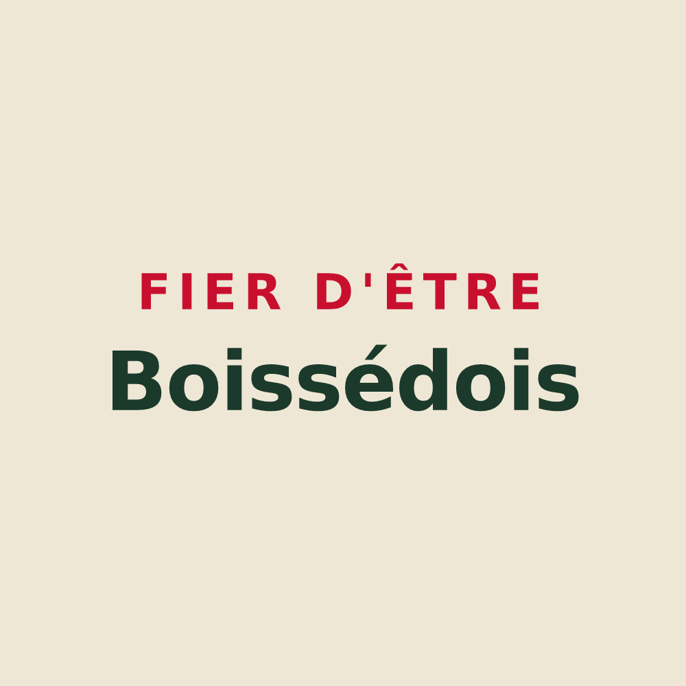 Tote bag « Fier d'être Boissédois » — design pour Boissède