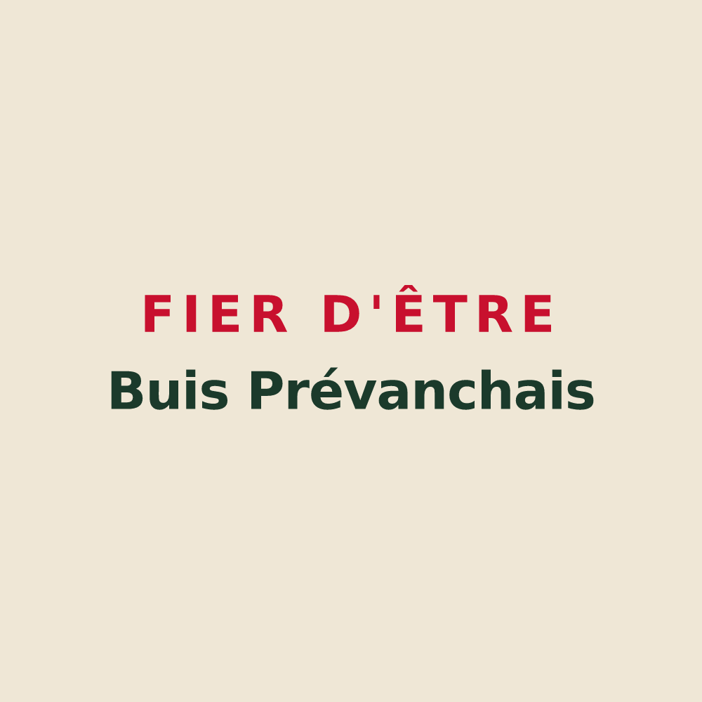 Tote bag « Fier d'être Buis Prévanchais » — design pour Boisset-les-Prévanches