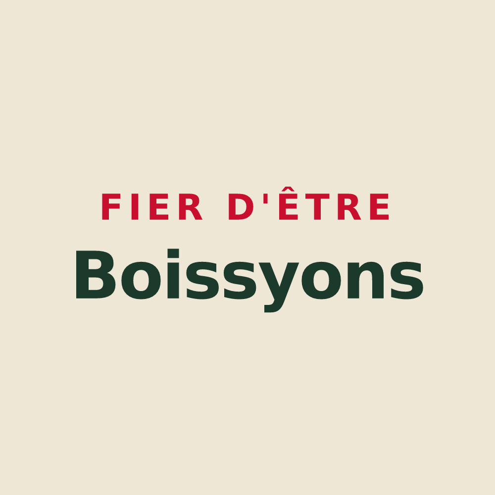 Tote bag « Fier d'être Boissyons » — design pour Boissy-le-Sec