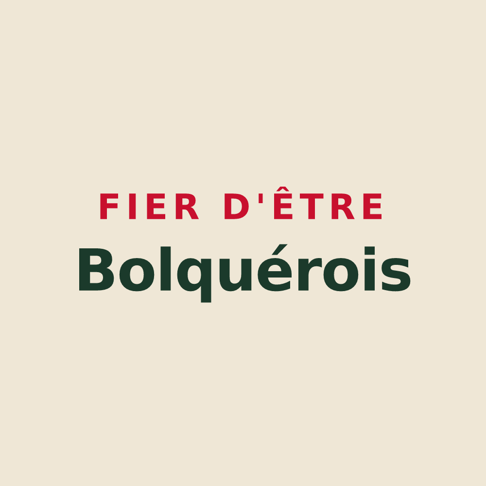 Tote bag « Fier d'être Bolquérois » — design pour Bolquère