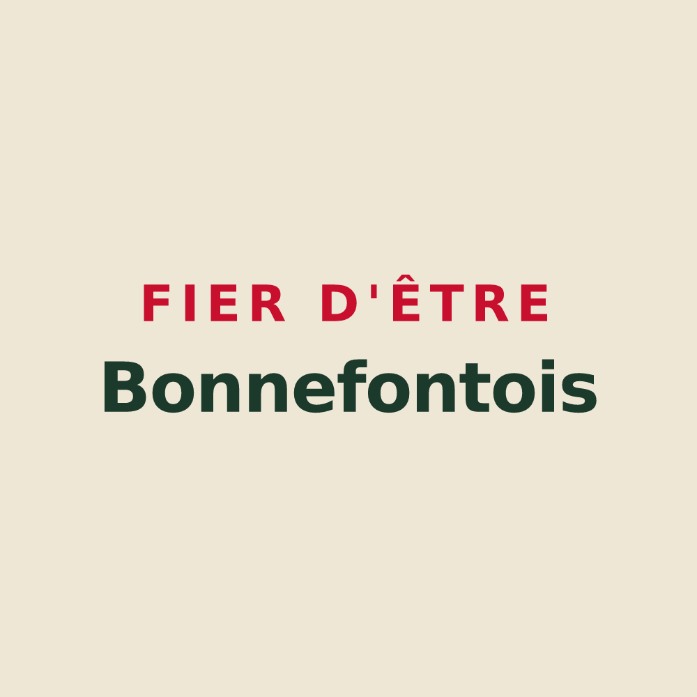 Tote bag « Fier d'être Bonnefontois » — design pour Bonnefont