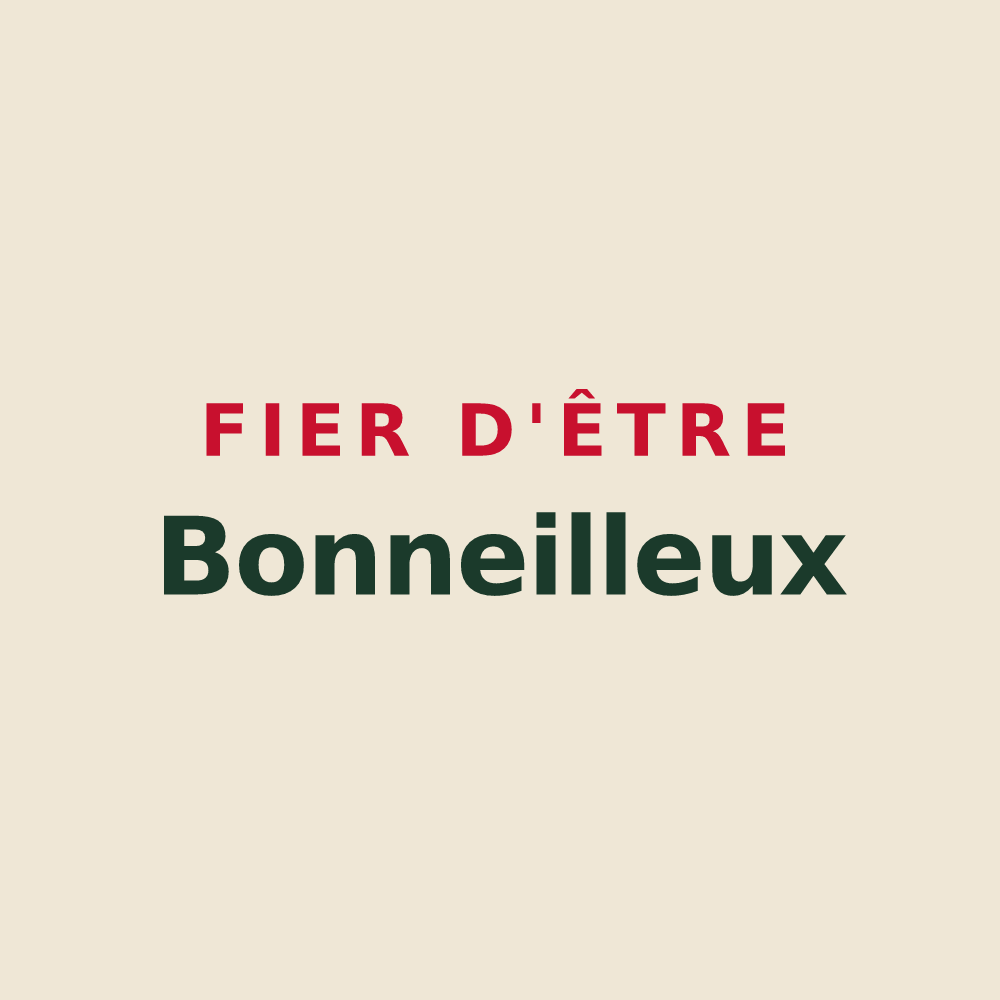 Tote bag « Fier d'être Bonneilleux » — design pour Bonneuil-en-France
