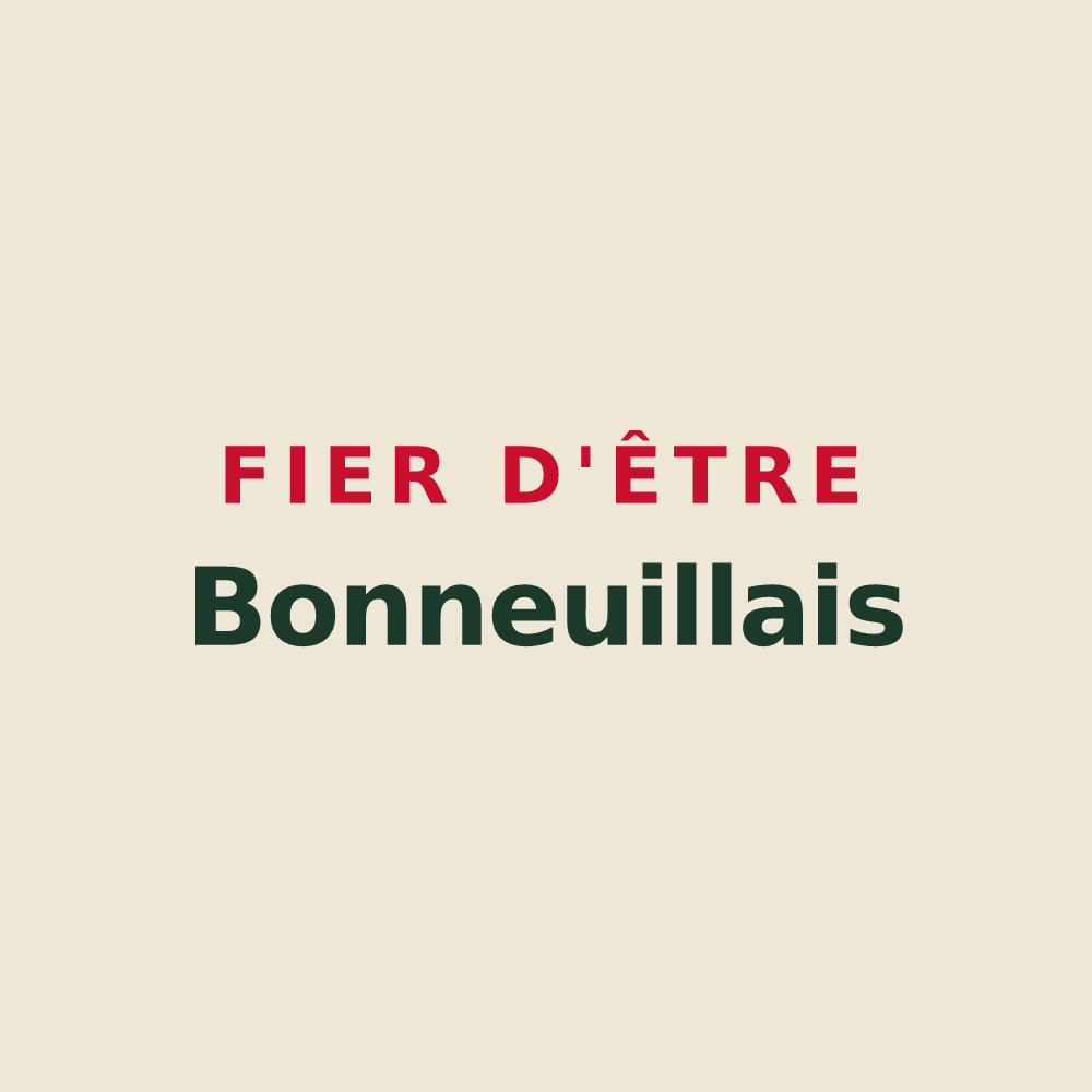 Tote bag « Fier d'être Bonneuillais » — design pour Bonneuil