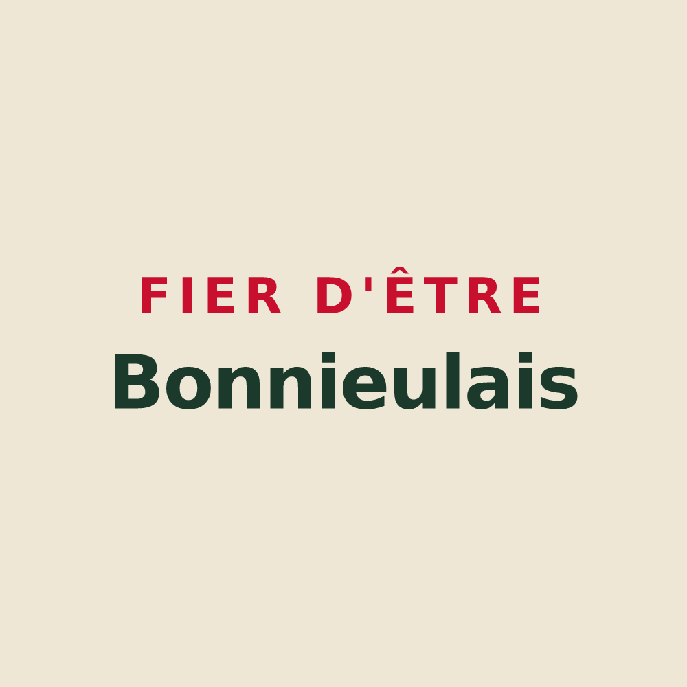 Tote bag « Fier d'être Bonnieulais » — design pour Bonnieux