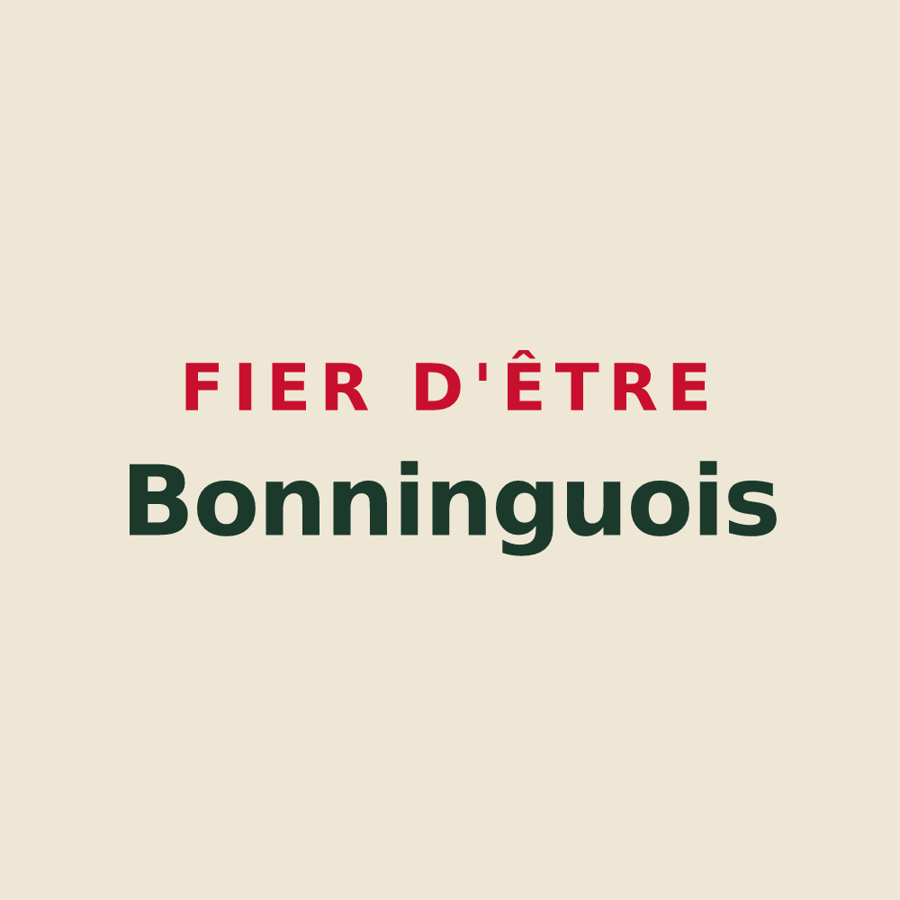 Tote bag « Fier d'être Bonninguois » — design pour Bonningues-lès-Calais