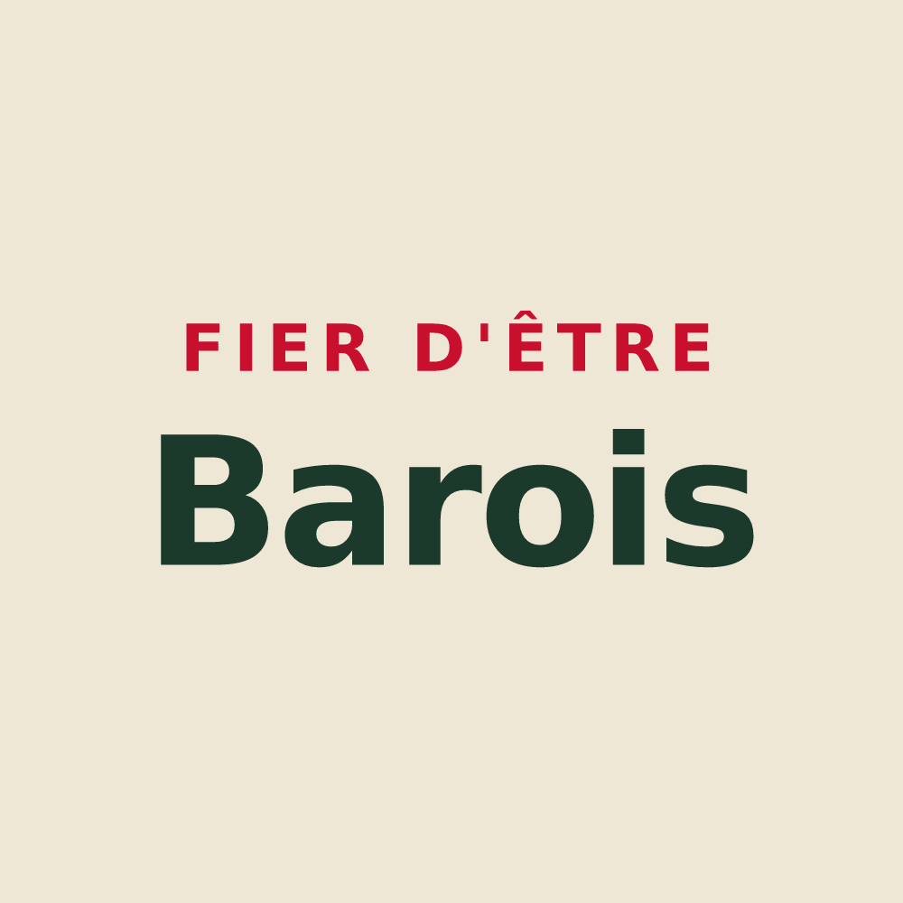 Tote bag « Fier d'être Barois » — design pour Bor-et-Bar