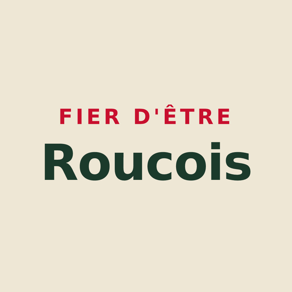 Tote bag « Fier d'être Roucois » — design pour Bordeaux-en-Gâtinais