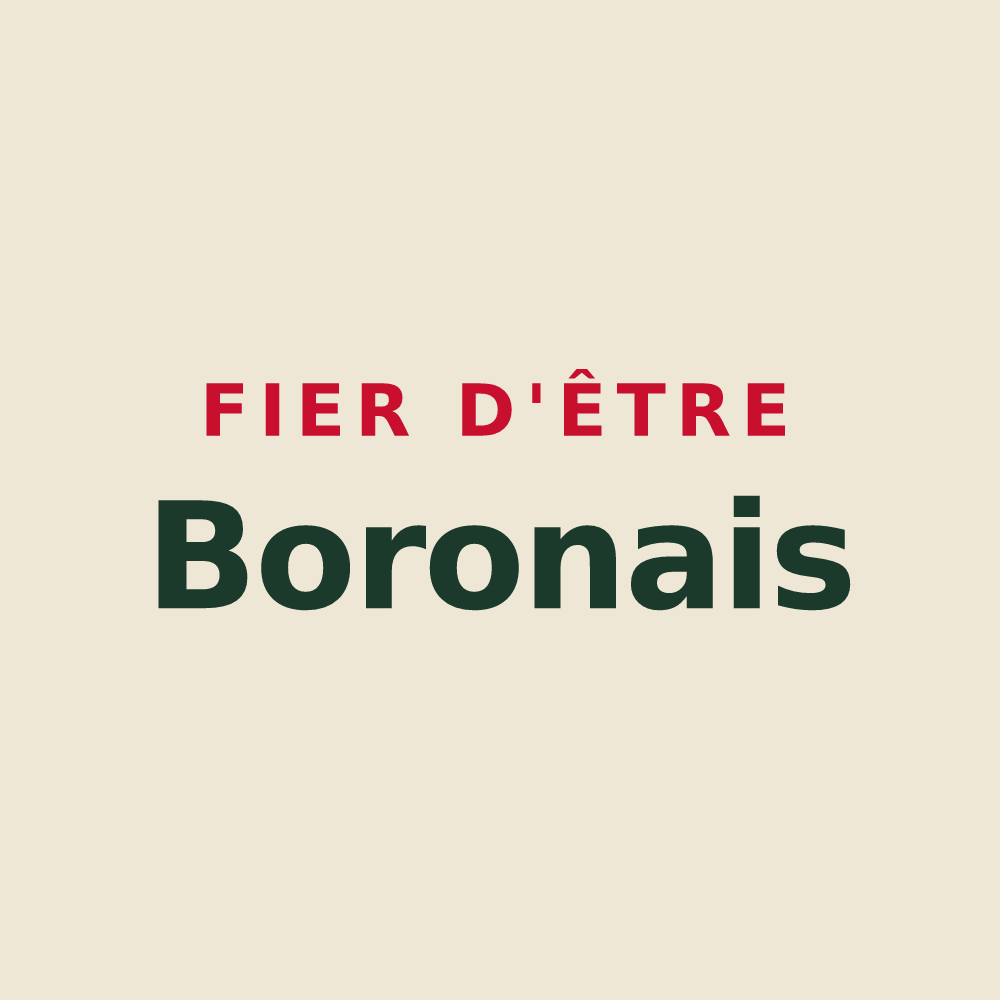 Tote bag « Fier d'être Boronais » — design pour Boron