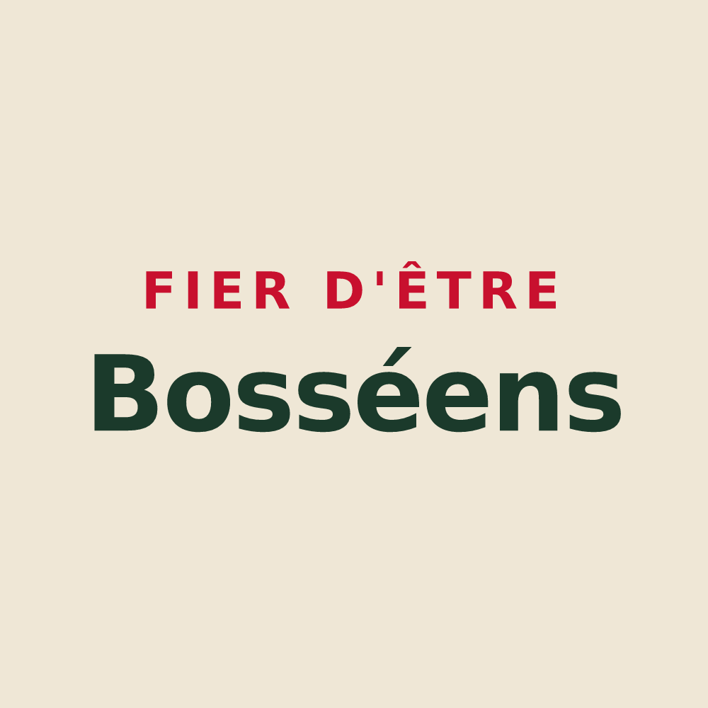 Tote bag « Fier d'être Bosséens » — design pour Bossée