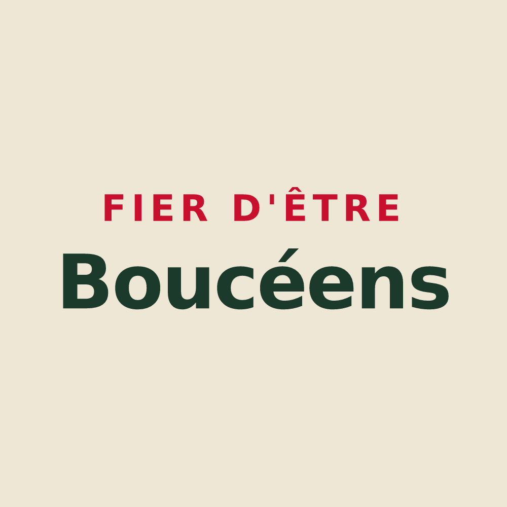Tote bag « Fier d'être Boucéens » — design pour Boucé