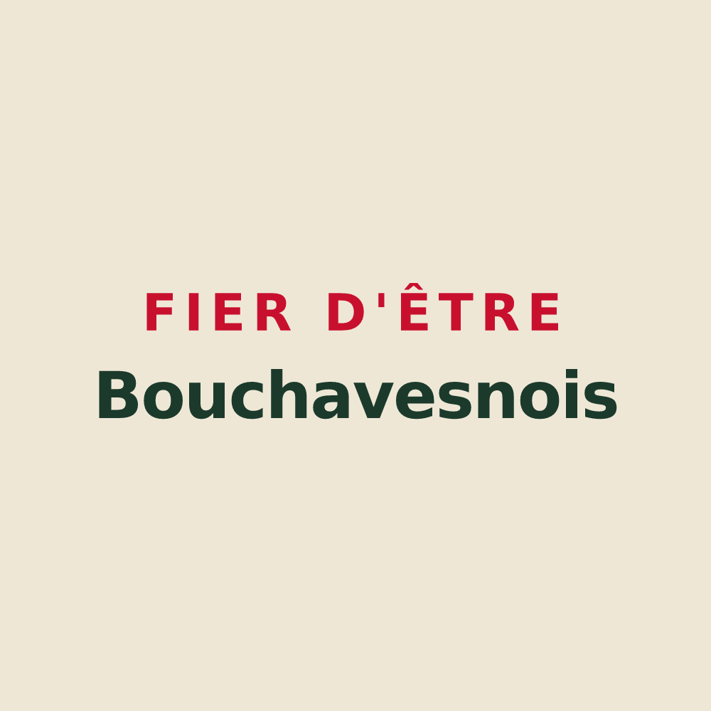 Tote bag « Fier d'être Bouchavesnois » — design pour Bouchavesnes-Bergen