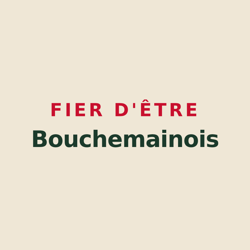 Tote bag « Fier d'être Bouchemainois » — design pour Bouchemaine