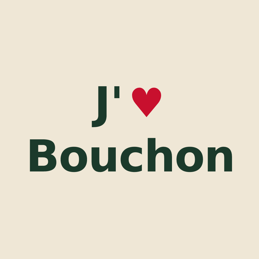 Tote bag personnalisé Bouchon — design J'aime Bouchon