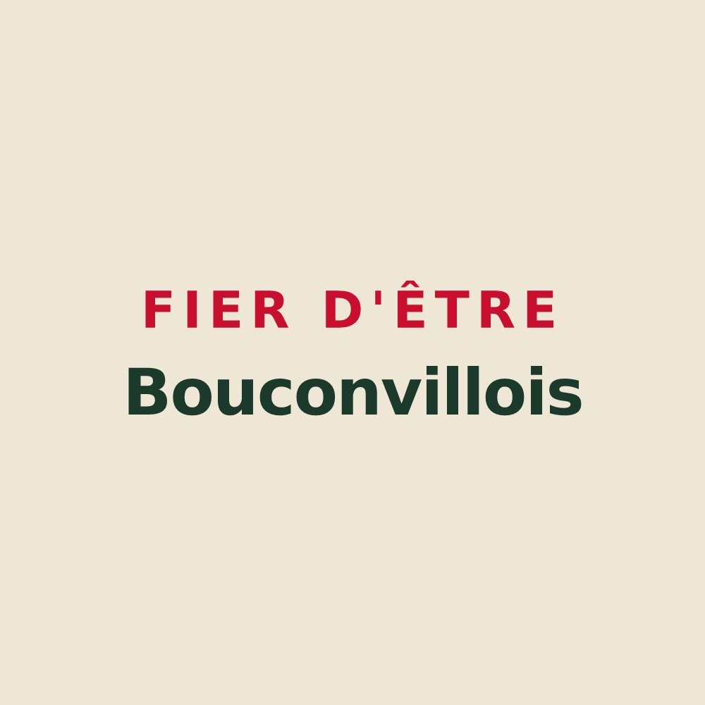 Tote bag « Fier d'être Bouconvillois » — design pour Bouconville-sur-Madt